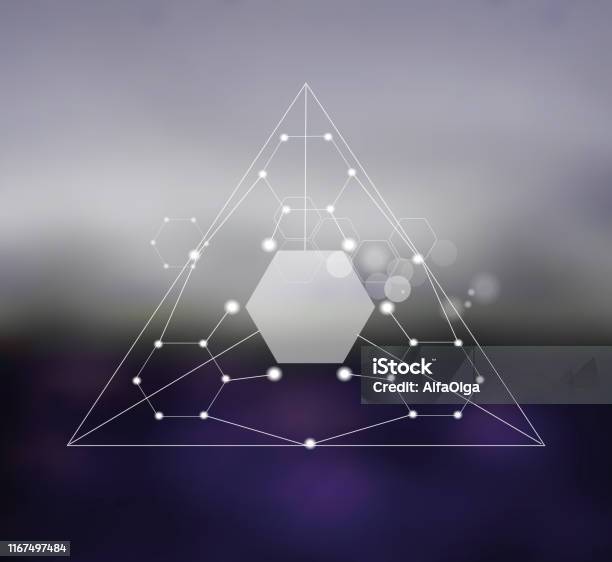 Abstract Structure Stock Illustration - Download Image Now - Abstract ...