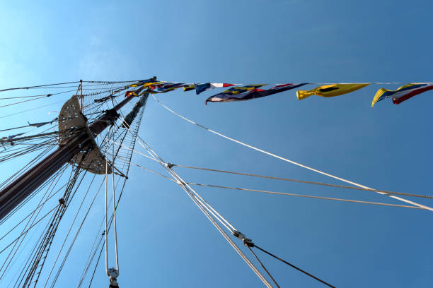 istock Detail on board of a sailing training ship 1167498051