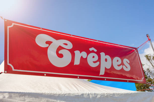 istock Banner at a crepe stall or push cart 1167498094