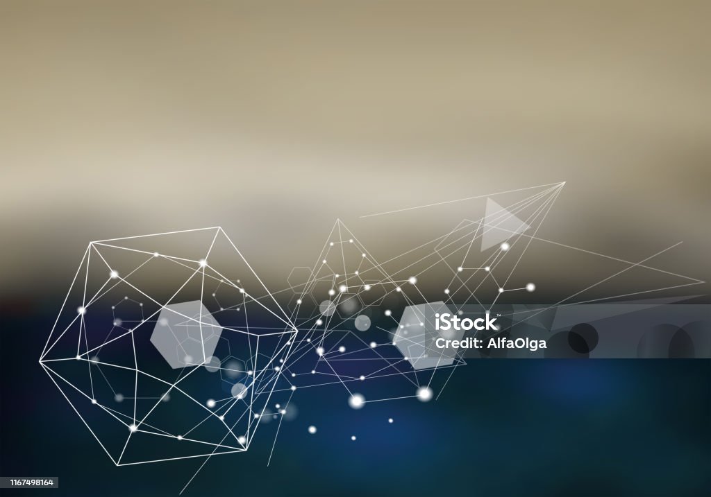 Structural Framework Abstract Background Abstract Structure Stock Illustration - Download Image Now - Abstract ...