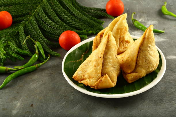 istock Rajasthani samosa - Indian vegan snack foods 1167500747