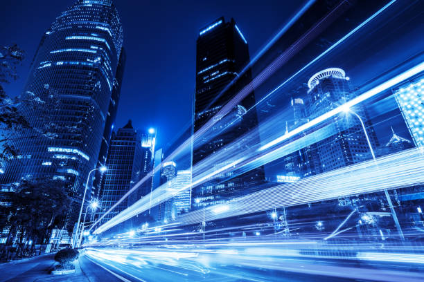 istock Urban Nightscape and Architectural Landscape in Shanghai 1167500823