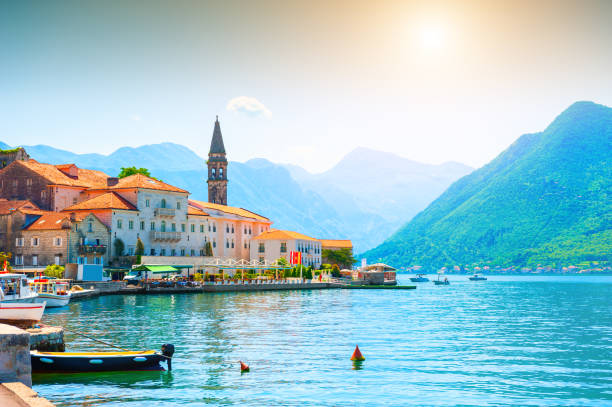 istock Perast town in Kotor bay, Montenegro. 1167500911