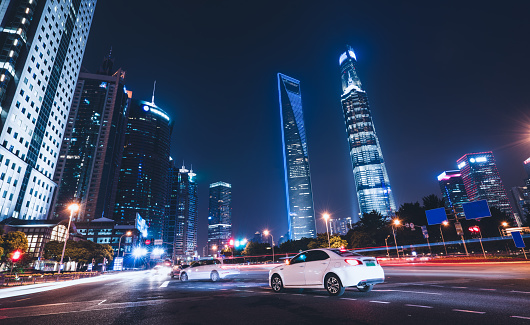 Urban Nightscape and Architectural Landscape in Shanghai