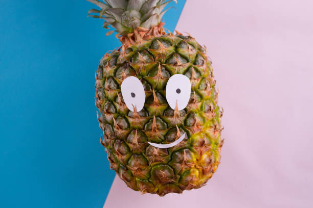 pineapple close up