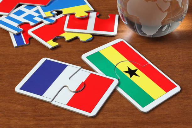 istock French and Ghana Flags in puzzle 1167504792