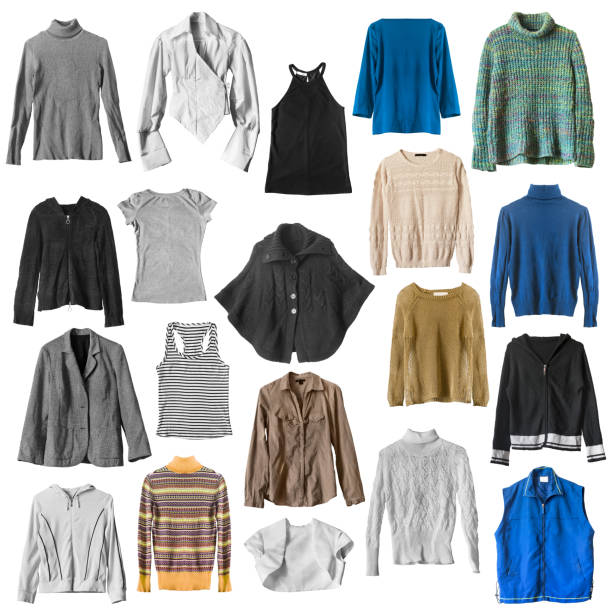 istock Set of shirts isolated 1167506793
