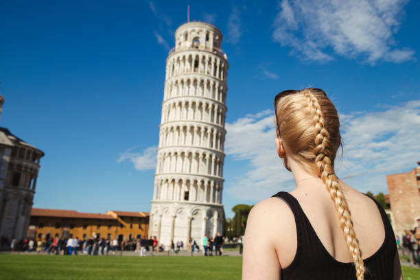 istock Admiring the Leaning Tower of Pisa 1167517009