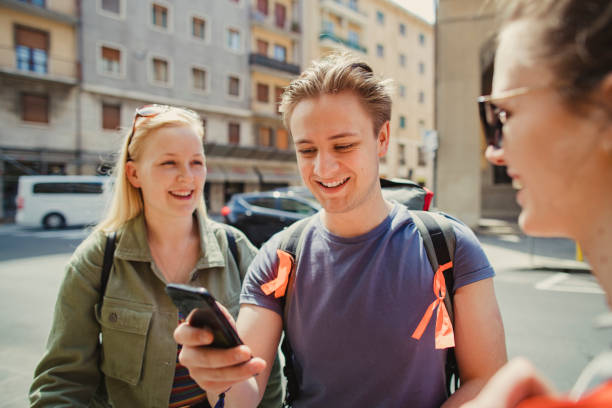 istock Carefree Tourists Staying Connected on the go 1167517314