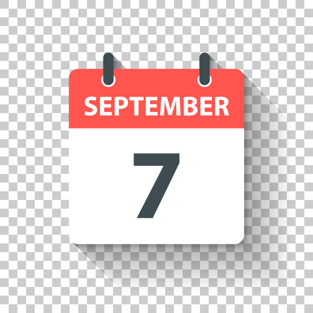 240+ September Number 7 Calendar Day Stock Photos, Pictures & Royalty-Free Images - iStock