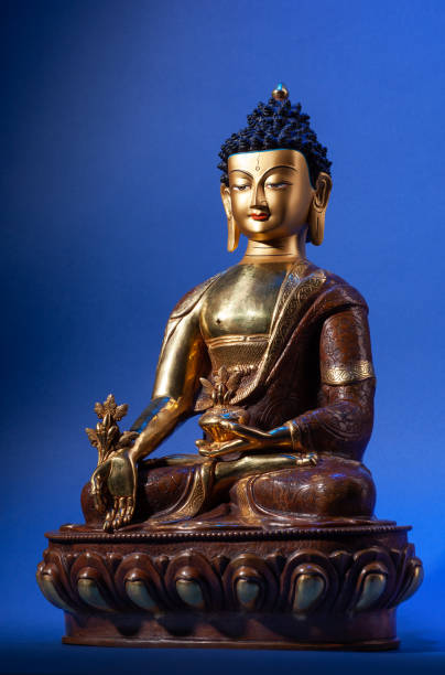 istock Gilded statue of Buddha Medicine 1167532419