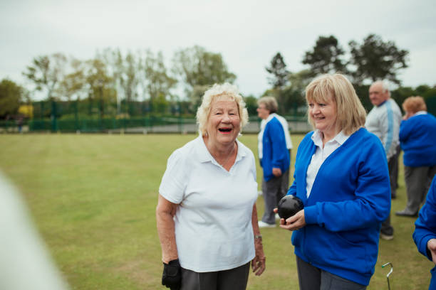istock Senior Women at Bowling Green 1167538050