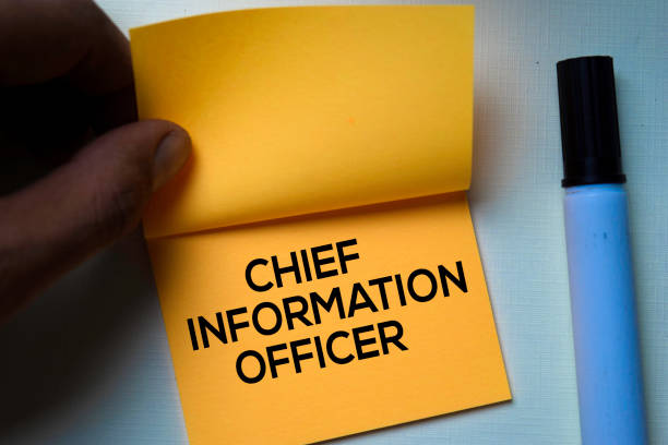 istock Chief Information Officer text on sticky notes isolated on office desk 1167539571