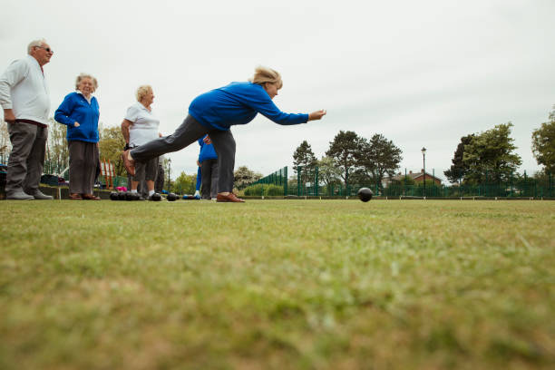 istock Lawn Bowling with Friends 1167542684