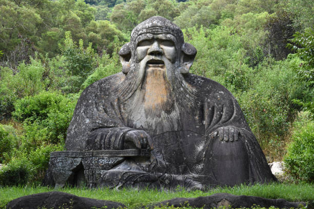 Statue of Laozi, Mount Qingyuan, China