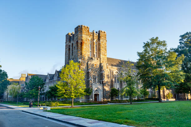 Duke University Chapel at Duke University stock photo