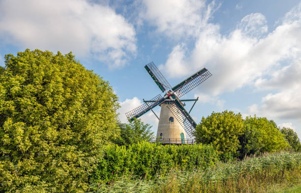 istock Flour Mill De Jager in Oud-Vossemeer 1167554767