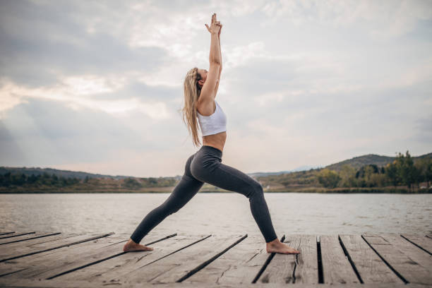 istock Woman yoga master 1167557502