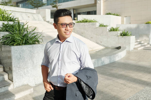 istock Entrepreneur walking in big city 1167560819