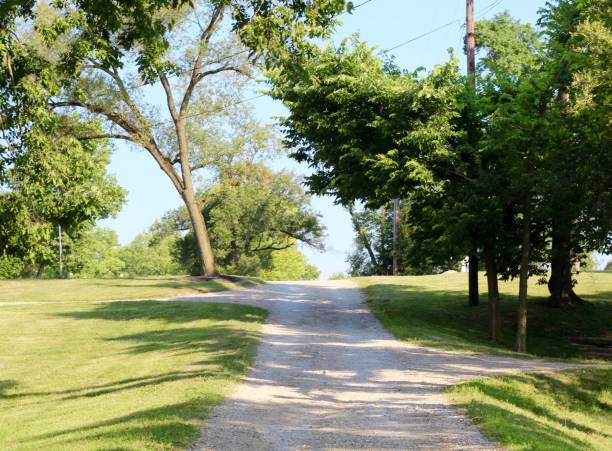 istock Empty Gravel Road in Country 1167573508