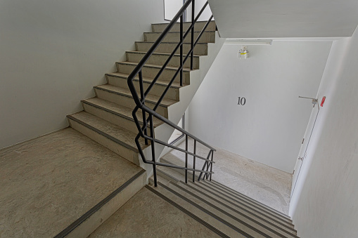 Stair emergency in high condominium building