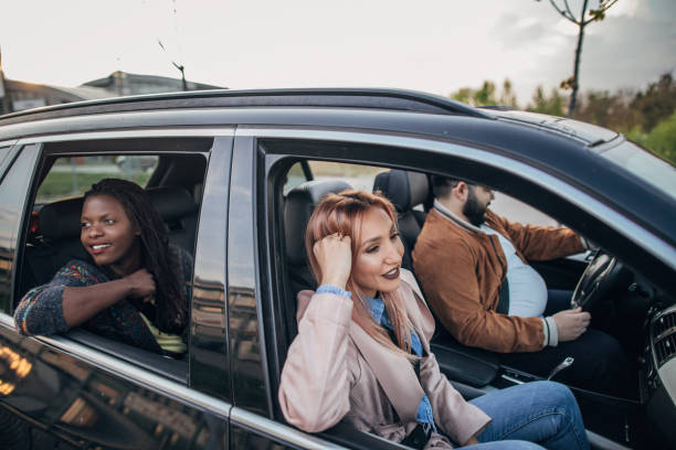 istock Friends in the car 1167585180