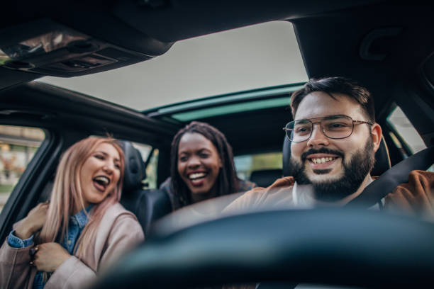 istock Friends in the car 1167585203