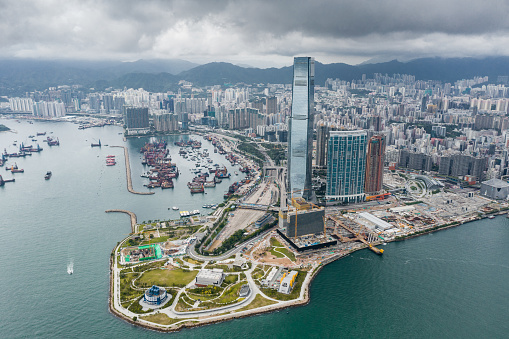 China - East Asia, Hong Kong, Kowloon, Kowloon Peninsula, Victoria Harbour - Hong Kong