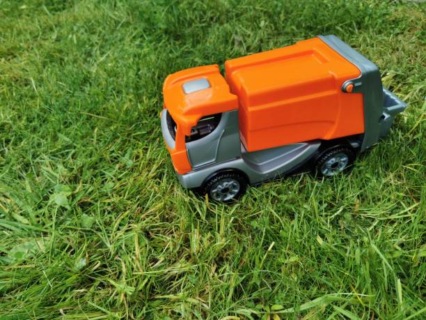 istock Orange Toy Truck 1167587405