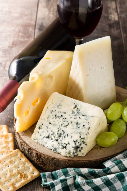 istock Assortment of cheeses and wine 1167590165