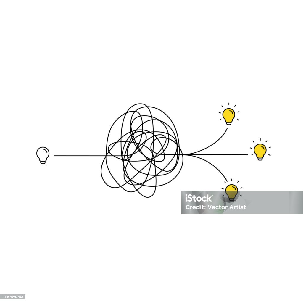 Thinking Hard Process Hard Thinking Process Of Multiple Inspiration Idea Through A ...