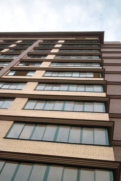 istock View of high-rise buildings from an acute angle 1167593617