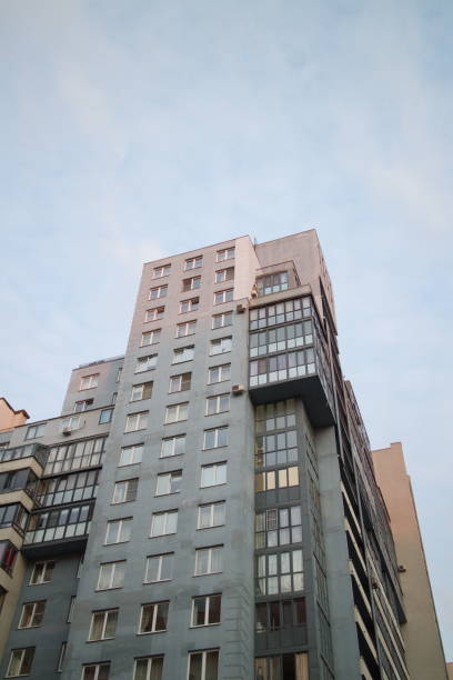 istock View of high-rise buildings from an acute angle 1167593645