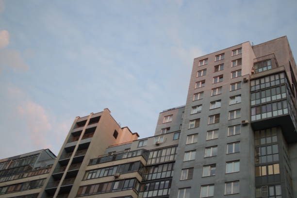 istock View of high-rise buildings from an acute angle 1167594228