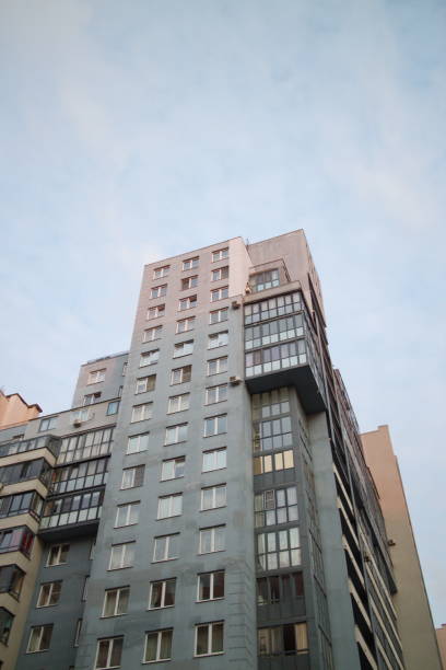 istock View of high-rise buildings from an acute angle 1167594316