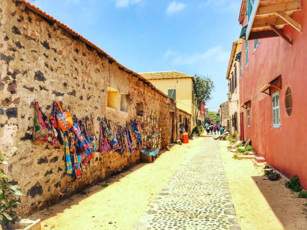 Goree Island, Senegal Picturesque views from the island of Goree, Senegal senegal photos stock pictures, royalty-free photos & images