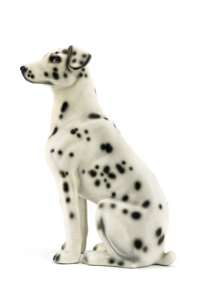 istock Statuette of dog isolated on white background with clipping path 1167596205