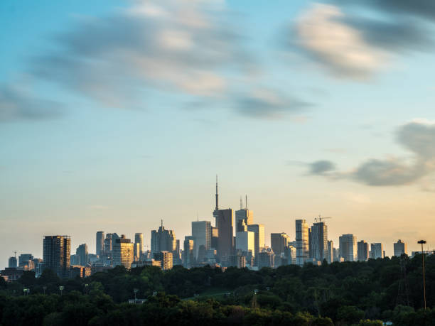 istock Evening panorama of downtown Toronto 1167598501