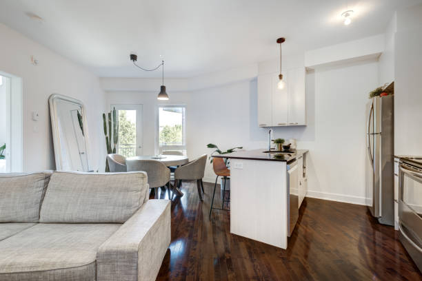 istock Modern small apartment in Montreal, Canada 1167599618