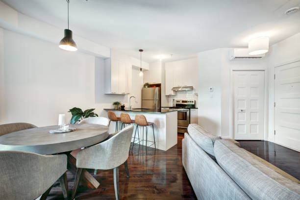istock Modern small apartment in Montreal, Canada 1167599643