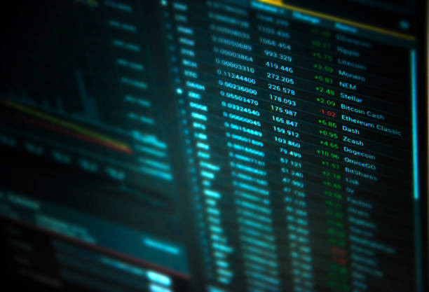 istock Stock market Concept or Stock Exchange Board data 1167599998