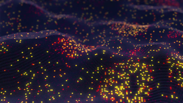 istock Abstract futuristic glowing virtual neural network 3D illustration 1167602850