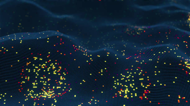 istock Abstract futuristic glowing virtual neural network 3D illustration 1167602869