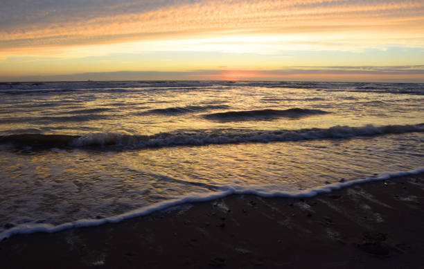 istock Evening on the coast at Julianadorp 1167603181