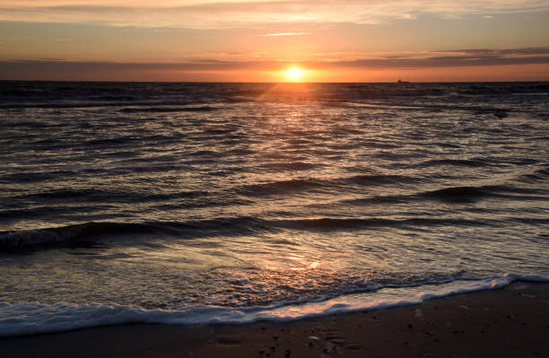 istock Evening on the coast at Julianadorp 1167603190