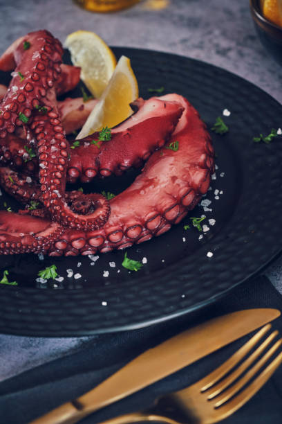 istock Octopus Tentacles with Sea Salt and Fresh Lemon 1167604111
