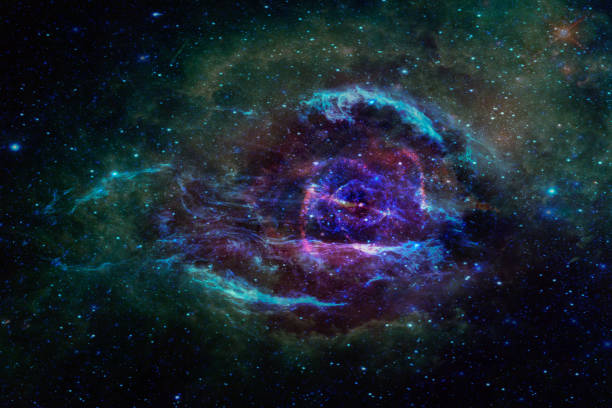 istock Nebula, science fiction background. Elements of this image furnished by NASA. 1167605344