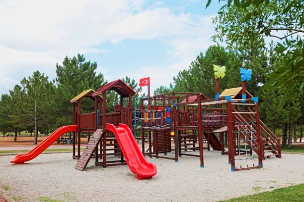 istock Colorful playground for children 1167605866