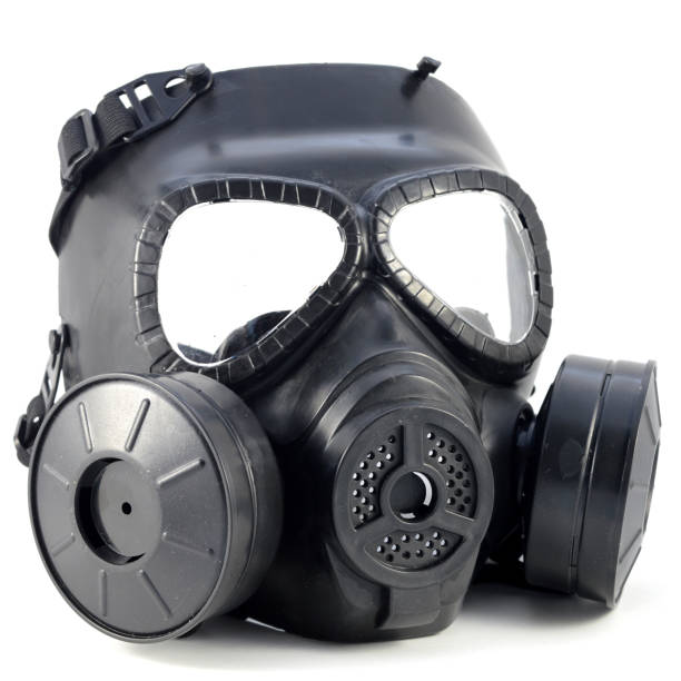 絶縁ガスマスク - gas mask mask nobody protection ストックフォトと画像