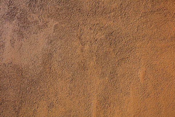 istock Wall plastered and painted background texture. Exterior building wall facade 1167622843